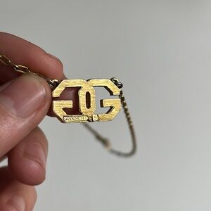 1970s GG Givenchy choker